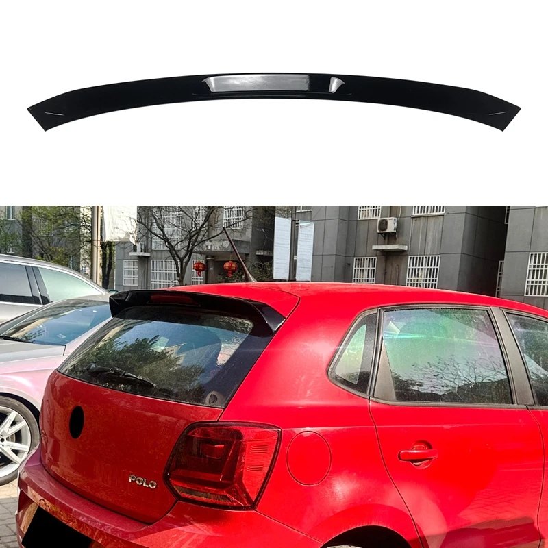 

For Volkswagen VW Polo 6R 6C 2009-2017 Car Roof Spoiler Rear Wing Trunk