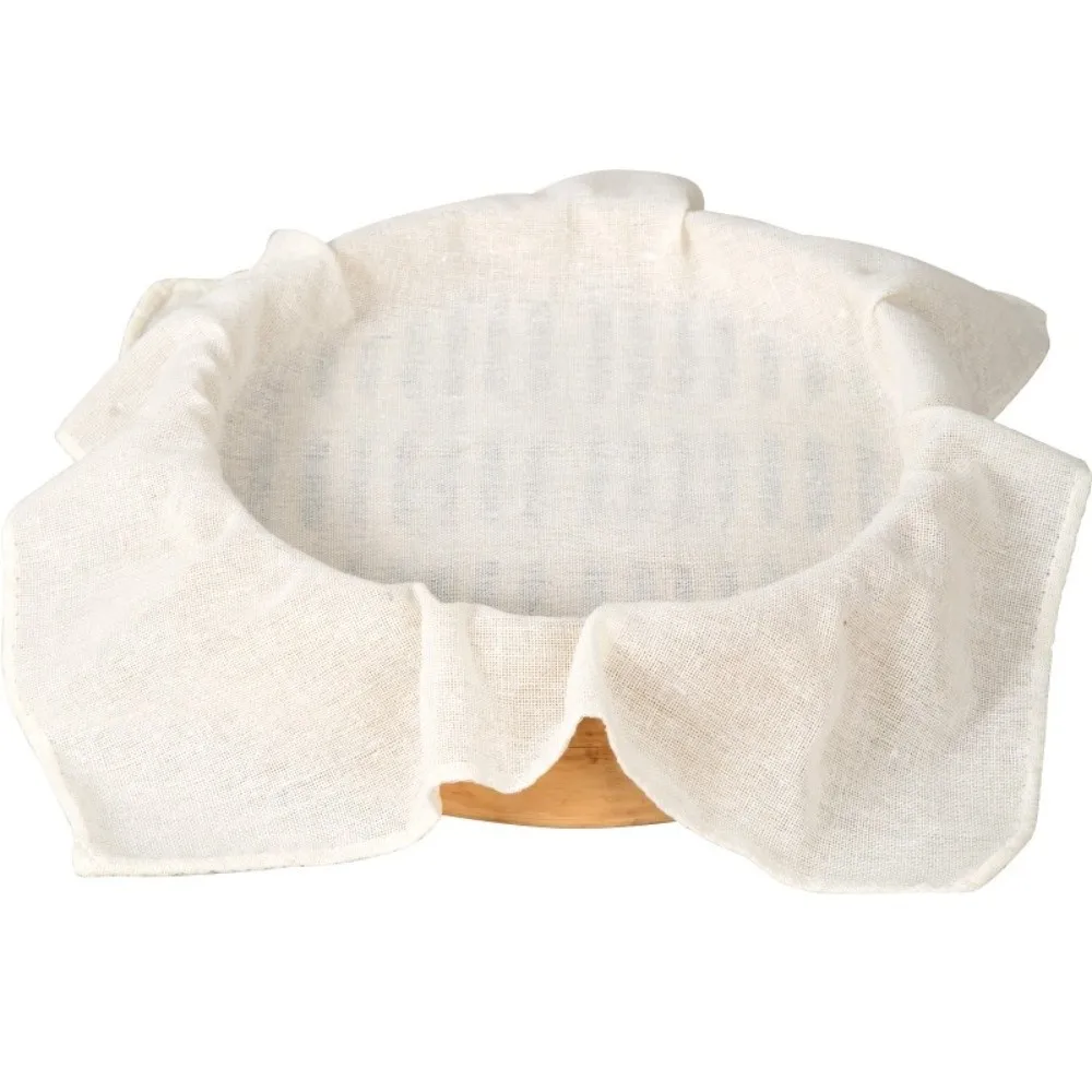 Cotton Cheese Cloths Reusable 40*40/50*50CM Beer Brewing Strainers Hemmed Edge Gauze Cotton Gauze Cheesecloth for Straining
