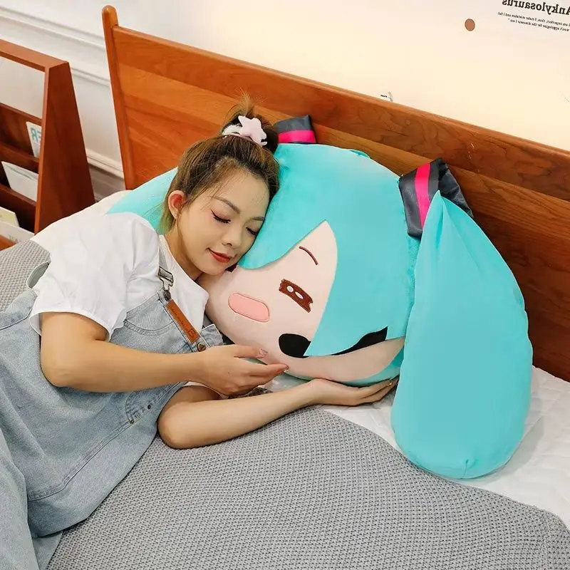 60cmの初音ミク16周年記念ぬいぐるみ枕、ふわふわのクッション、友人への記念品に最適