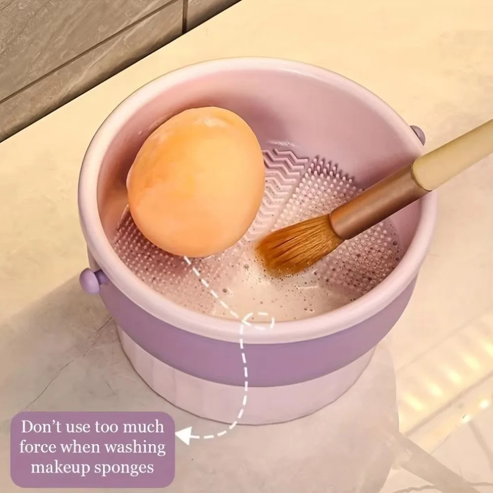 3-In-1 Makeup Brush Cleaner Silicone Dry Cleaning Drying Rack Brush Maintenance Air Dry Tool Cosmetic Brush Cleaning Tools