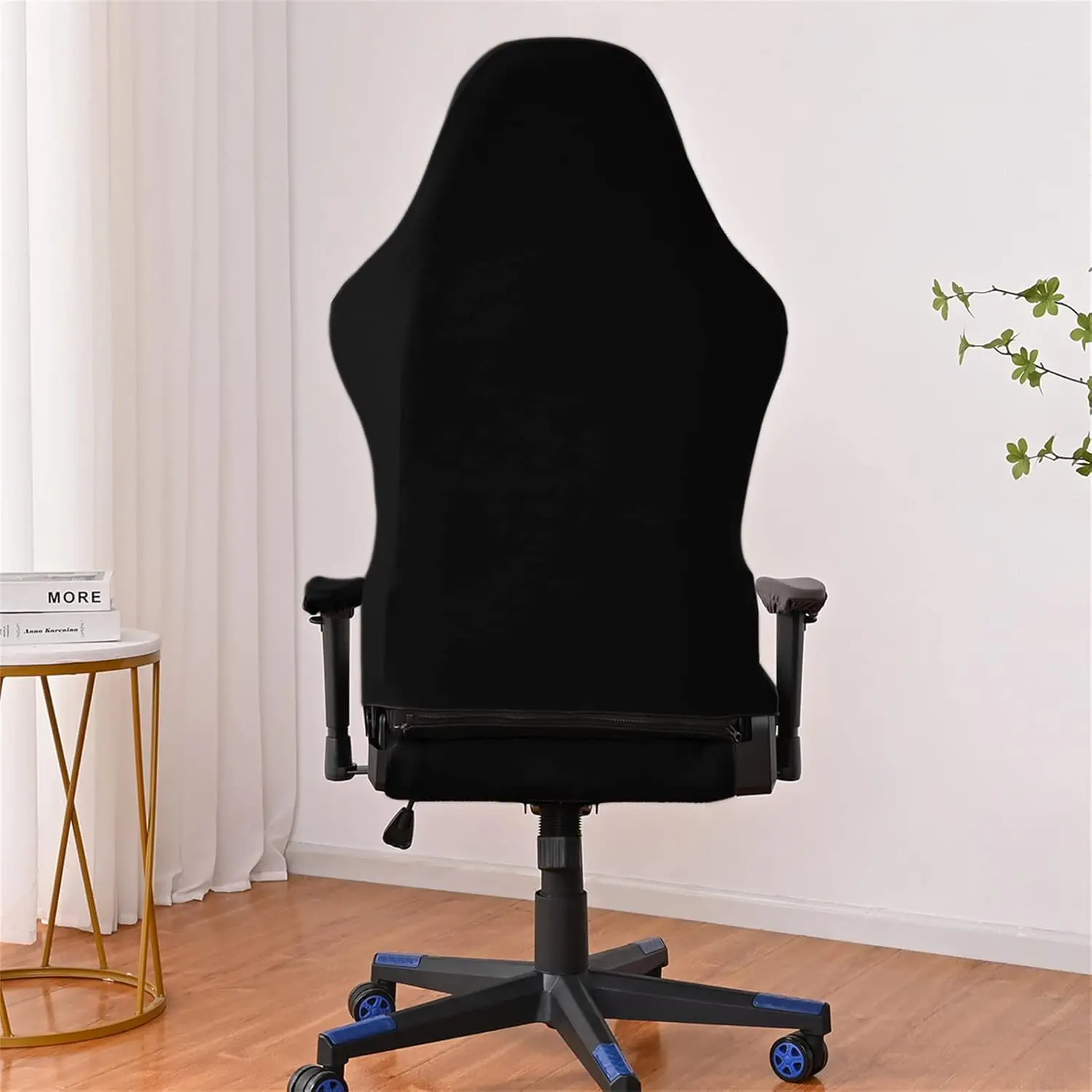 Gaming Chair Covers Slipcovers With Armrest Covers,Stretch Game Computer Office Desk Chair Cover Protector,Soft Polyester