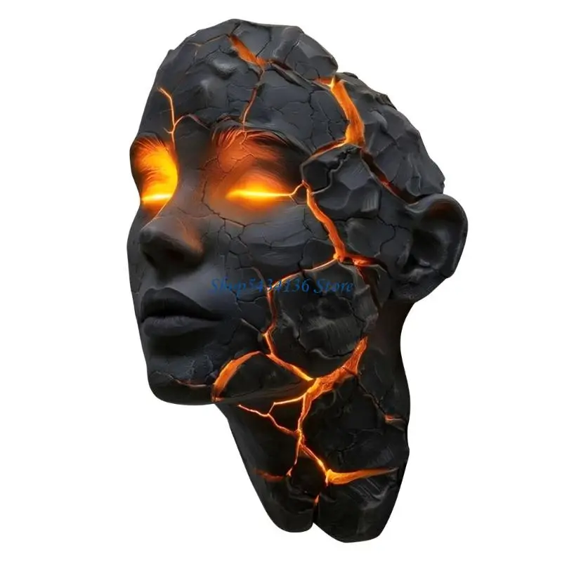 

Светодиодный энергоэффективный настенный светильник H7ED с драматическим 3D-эффектом «треснутая душа» и прохладным для атмосферы