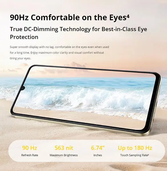 هاتف ذكي Realme Note 70 النسخة الروسية UNISOC T7250 ثماني النواة بطارية 6300 مللي أمبير في الساعة شحن 15 وات شاشة 6.74 بوصة 90 هرتز كاميرا 13 ميجابكسل IP54 #4