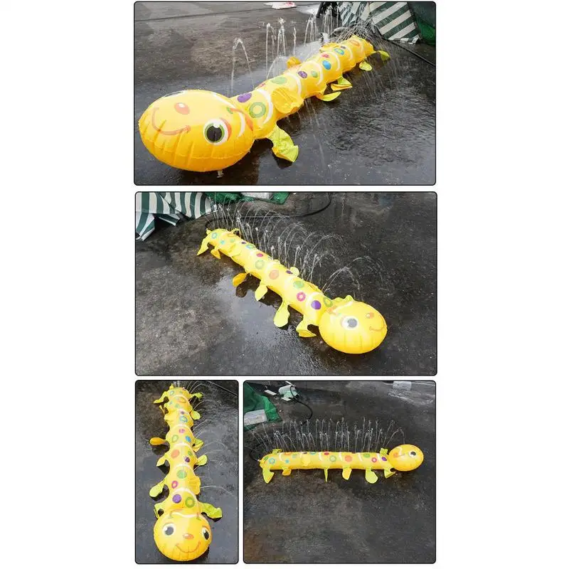 Raupe Sprinkler Für Kinder Raupe Soaker Sprinkler Wasser Spielzeug Outdoor Spritzen Spiel Für Kinder Jungen Mädchen Garten Pool