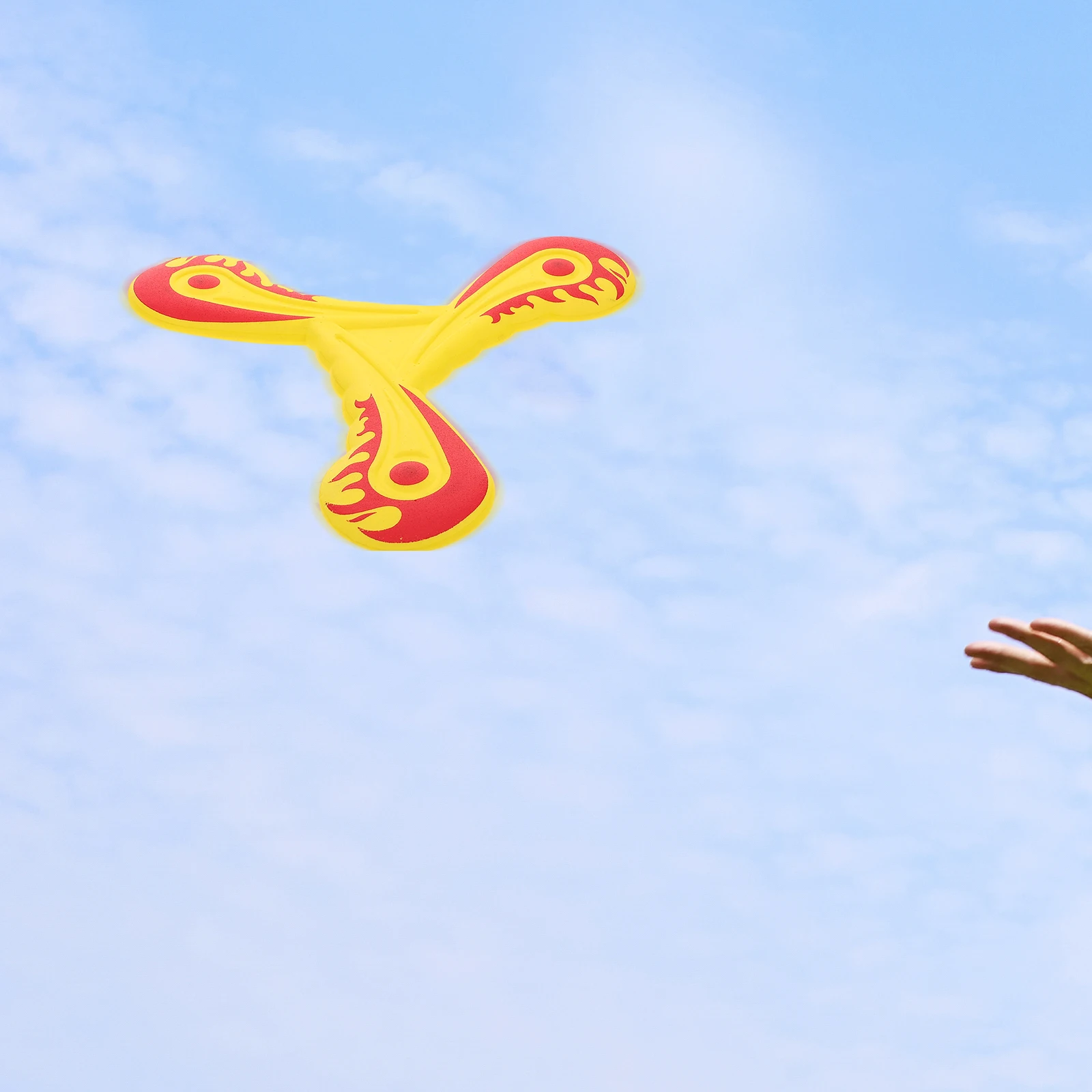 Buitenboemerang Speelgoed Strandwerpspellen Gooien Achtertuin Schijfaccessoires Leuke sportgunst