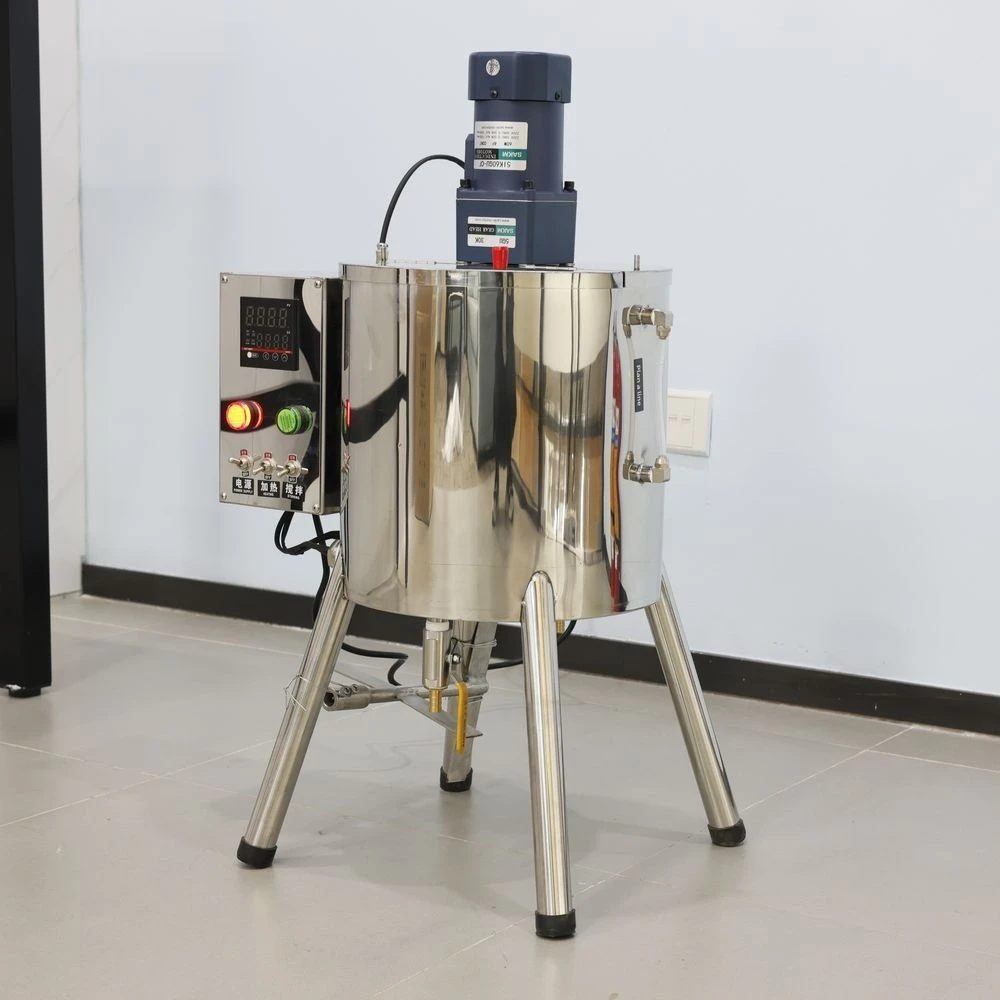 

Электрическая нагревательная машина для смешивания губной помады, 15 л, резервуар для перемешивания жидкости и пасты, дополнительный тип вилки