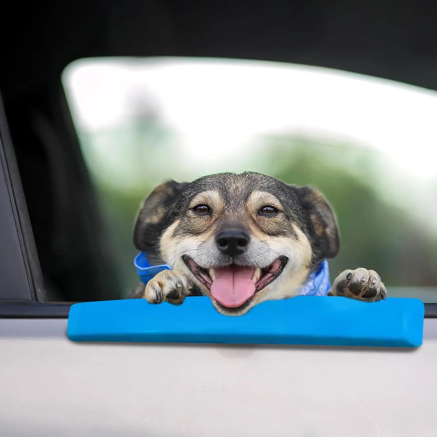 15,7 Zoll Hunde-Autofensterkissen, Hunde-Kopfstützenpolster, Sicherer Autofenster-Lückenfüller, Passt für die Meisten Autos – Detail 5