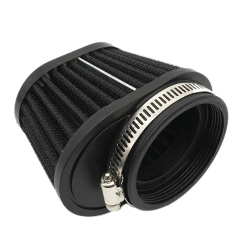 

1Pcs Universal Round Tapered Car Motorcycle Air Filter 51Mm 2Inch Intake Filter-Black