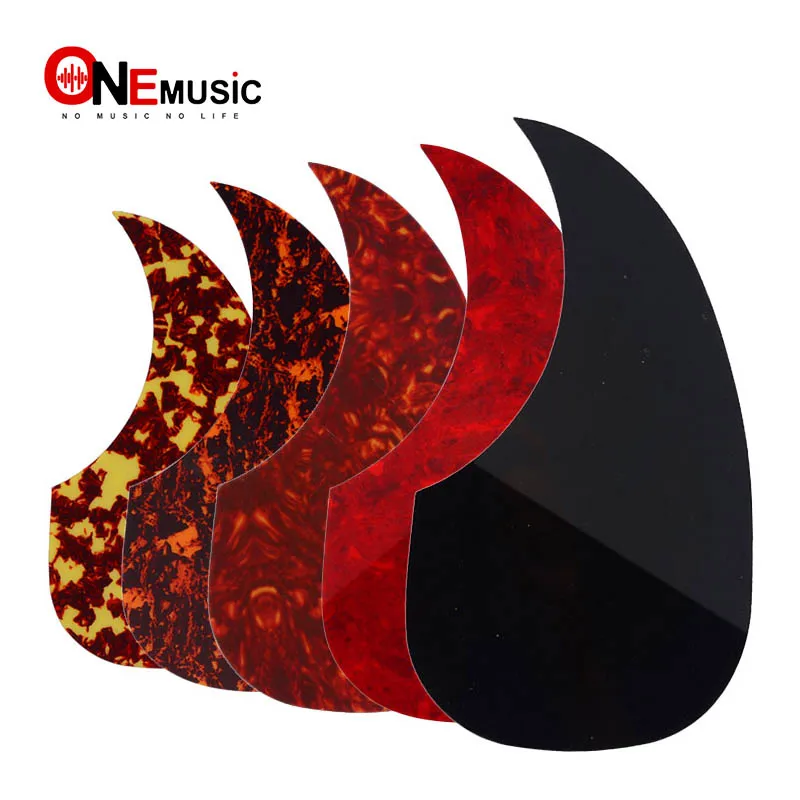 1 pcs Multi Color Acoustic Guitar Pickguard Pick Guard Sticker Comma Style for 40 