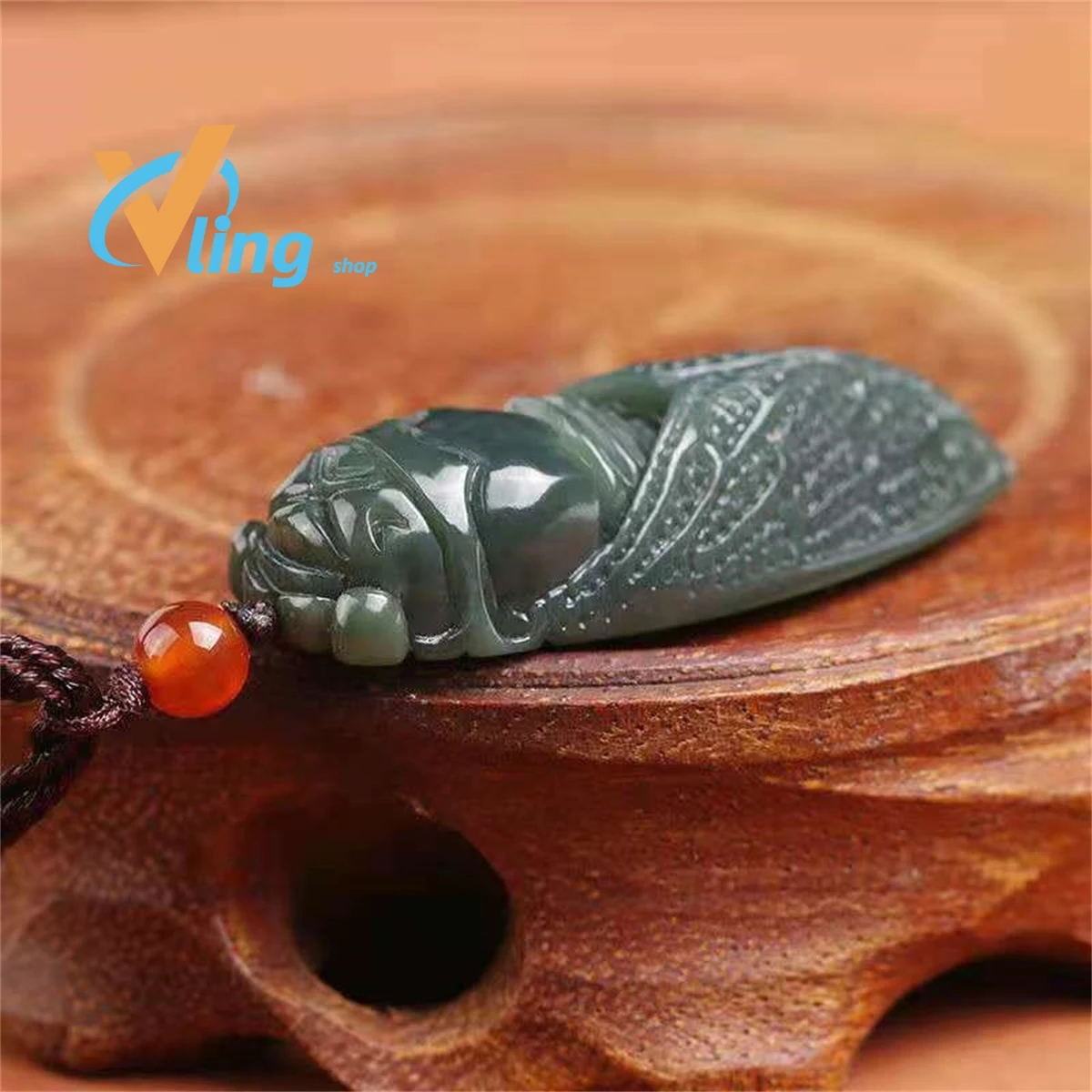 Hotan Jade In Xinjiang Made A Great Success With Cicada PendantJade Jewelry Wholesale Exquisite Fashion Gift Charm Retro Amulet