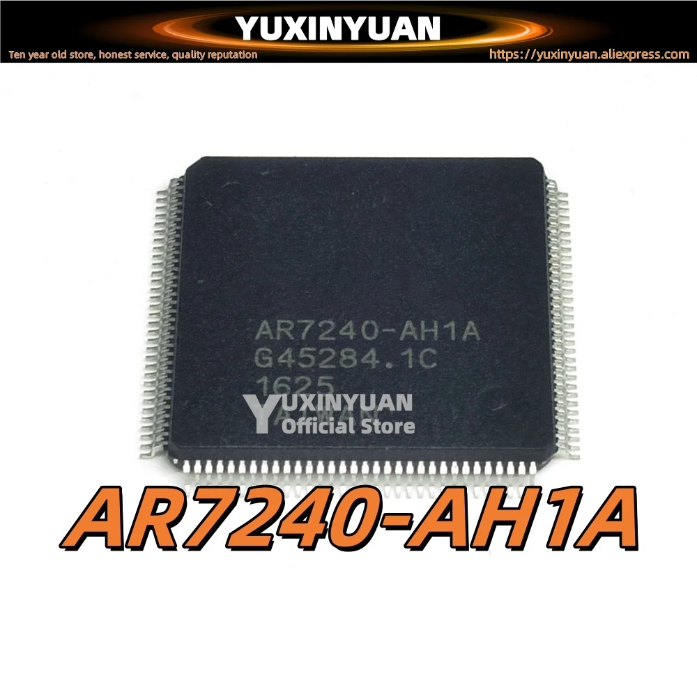 1PCS/LOT e AR7240-AH1A AR7241-AH1A QFP128 Chip IC de Roteador WiFi Sem Fio