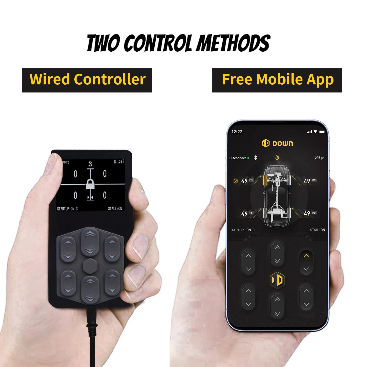 Air management Top Grade Air suspension system Electronic Controll System/pneumatic/airlift MP-DV8A12001