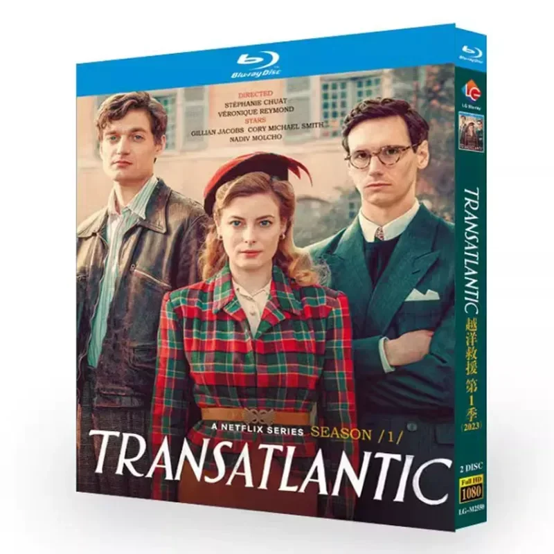 Blu ray Ultra High Definition British Drama Transoceanic Rescue Season 1 BD Disc CD Box Chinese and English Subtitles
