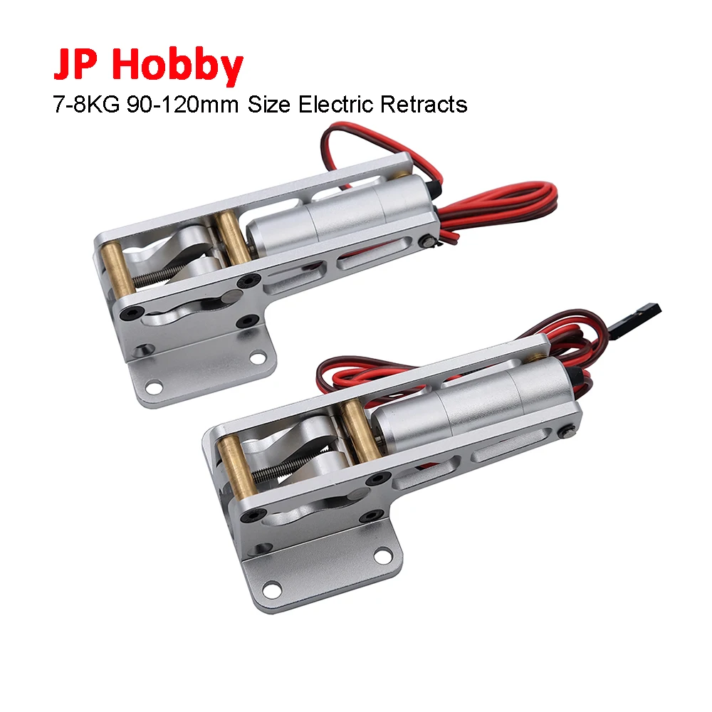 

JP Hobby Full Metal ER-120 Alloy CNC Electric Retracts Gear For 7-8KG 90-120mm Sized Jets RC Plane Model