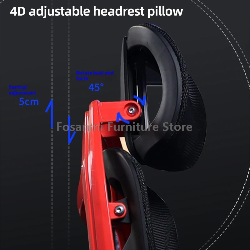 เก้าอี้คอมพิวเตอร์สําหรับเล่นเกมที่มีสไตล์พร้อมที่นั่งปรับความลึกตาข่ายระบายอากาศเก้าอี้สํานักงานตามหลักสรีรศาสตร์ Home Gamer เก้าอี้ผู้เอนกายแบบหมุนได้