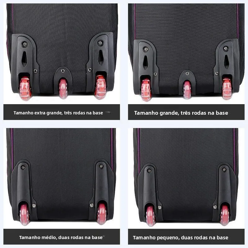 waterproof-handheld-luggage-bag-men's-silent-wheel-travel-bag-female-student-fashion-bag-carry-on-bag-oxford-cloth-material