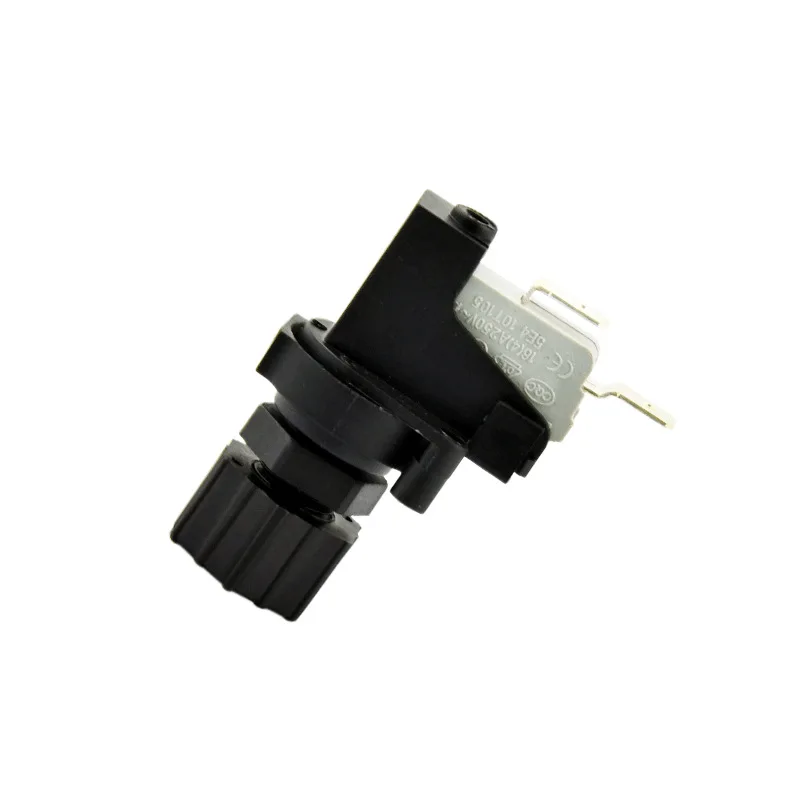16A Pneumatic Push Button Switch Built-in Micro Switch for Food Waste Disposer Bathtub Spa Tubing Kit Home Appliance Accessories