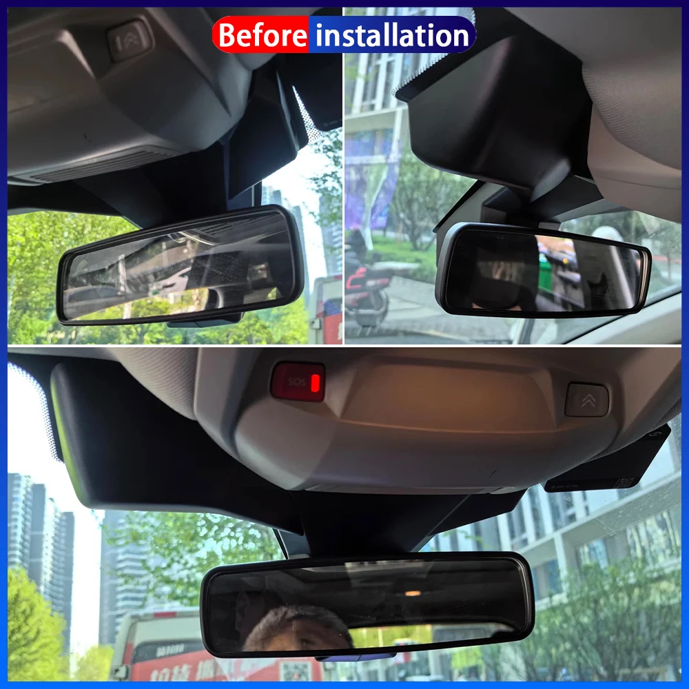 HighCity For Citroen C5 Aircross Facelift 2022 2023 2024 2025 Dash Cam Camera DVR 4K Night Vision Plug And Play Video Recorder