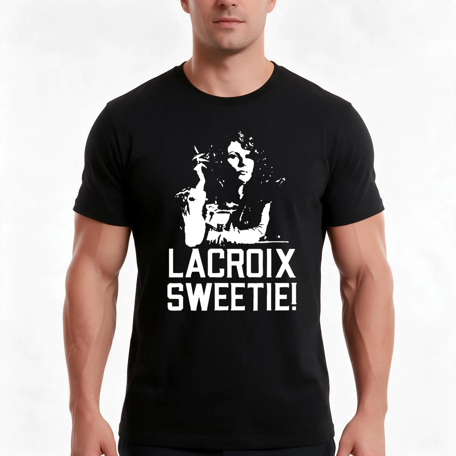 More Then Awesome Absolutely Fabulous Eddie Absolutely Fabulous Lacroix Sweetie T-Shirt, Summer Casual Cotton Tee, 100% Cotton