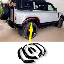 ROVCE  For Land Rover Defender 90 110 2020-2023 Wheel Eyebrow Protector Sticker Wheel-arch Eyebrow Arch Scratch Proof Kit