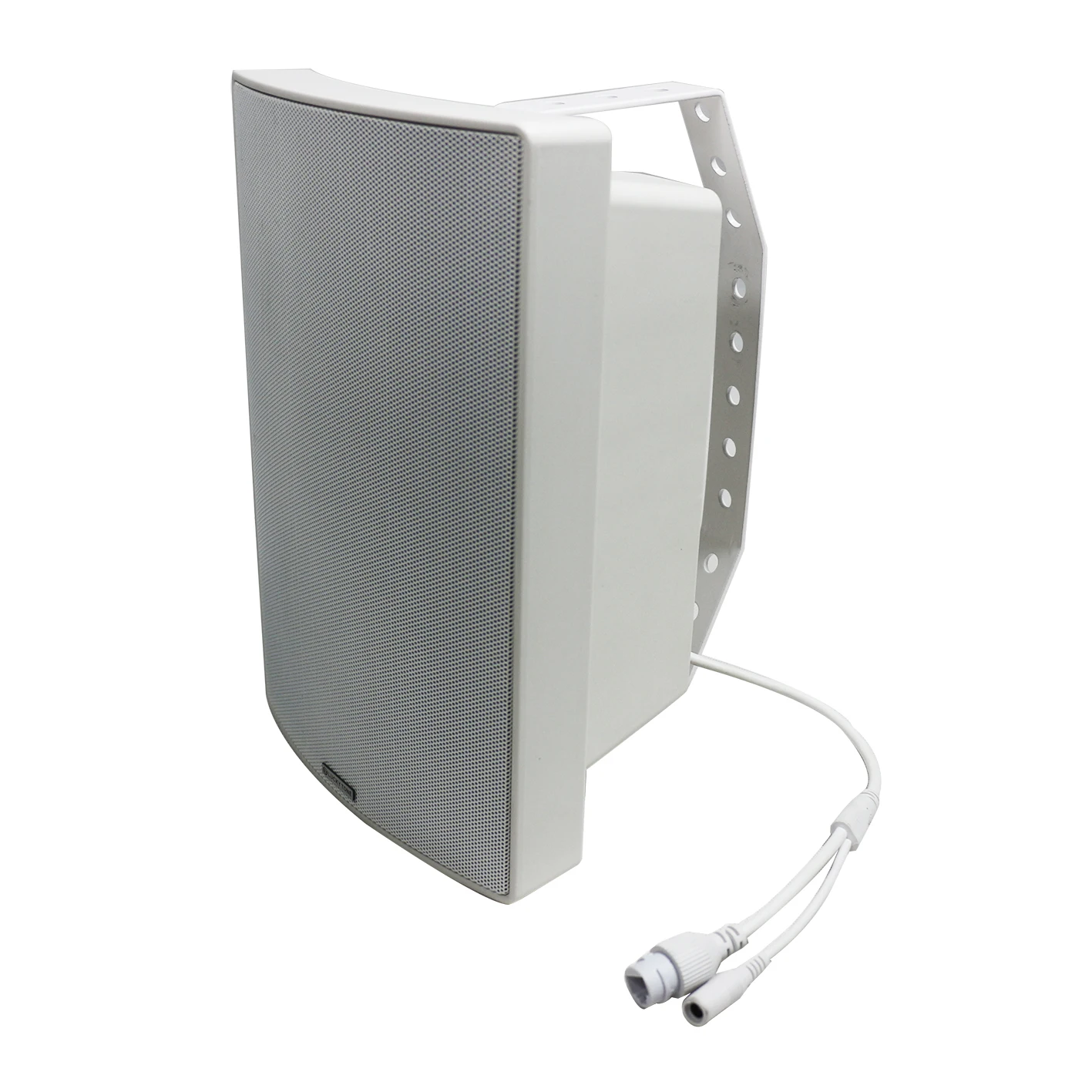 Outdoor ABS Public Address SIP Network 15W Active Wall Speaker with POE Power Supply