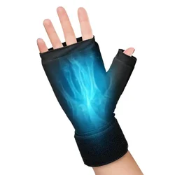 Guante de mano para alivio del túnel carpiano, paquete de terapia caliente y fría con relleno de Gel, Palm cold and hot compress