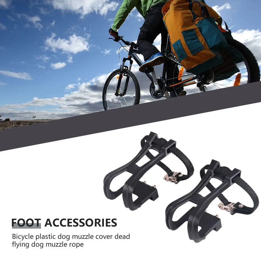 

1Pair Band Strip Shoe Harness Strap Toe Clip Bicycle Pedals Cycling Bicycle Accessories Bicycle Parts