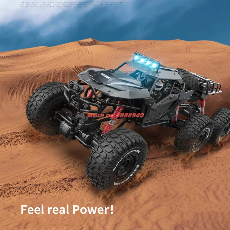 

70CM Large RC Car Rc Oversized Alloy 4WD Remote Control Toy Drive Off-Road Vehicle Electric High-Speed Six-Wheel Climbing Car