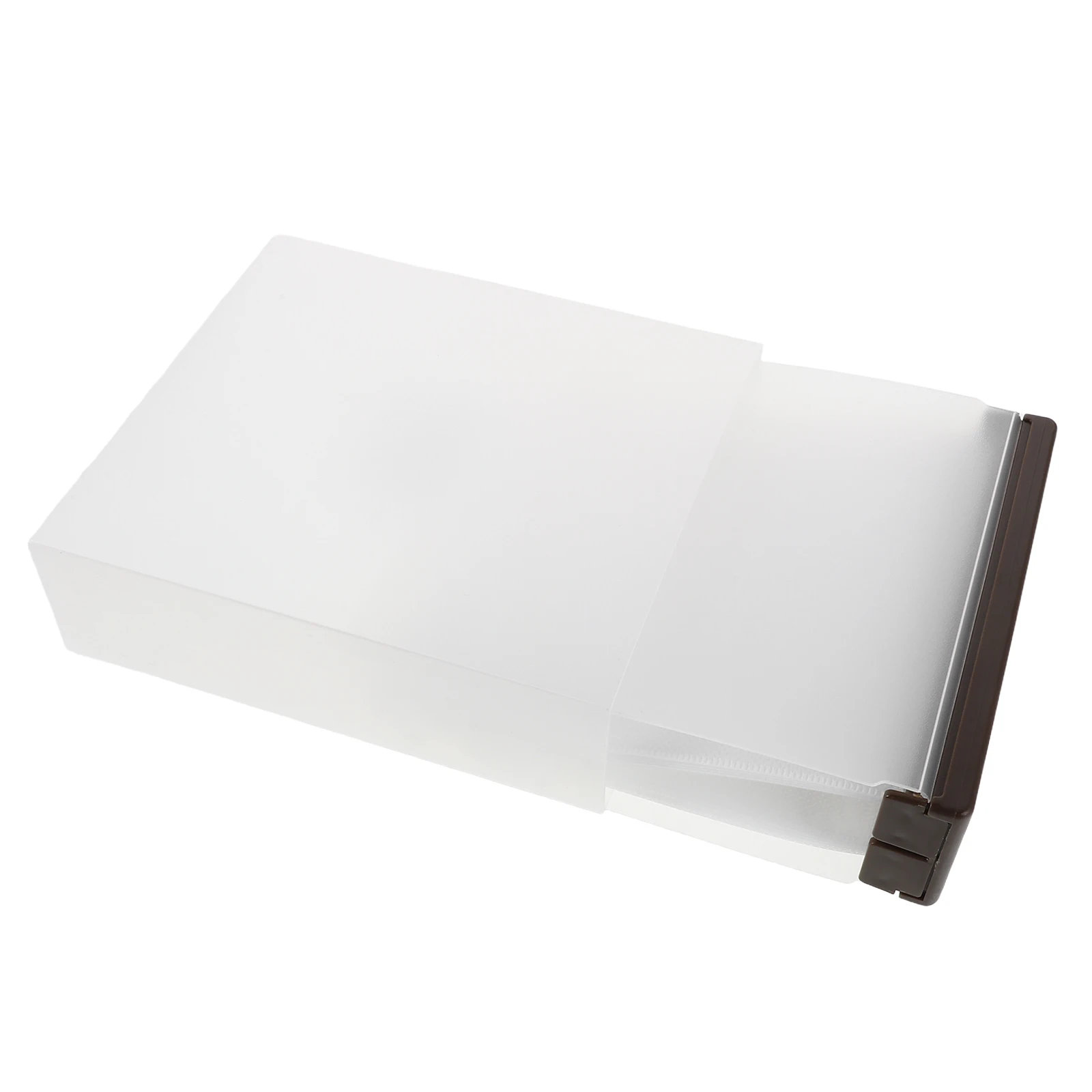 

CD Storage Box Discs Organizer Case for DVDs Sturdy Plastic Portable Travel Bag Empty Holder Protective