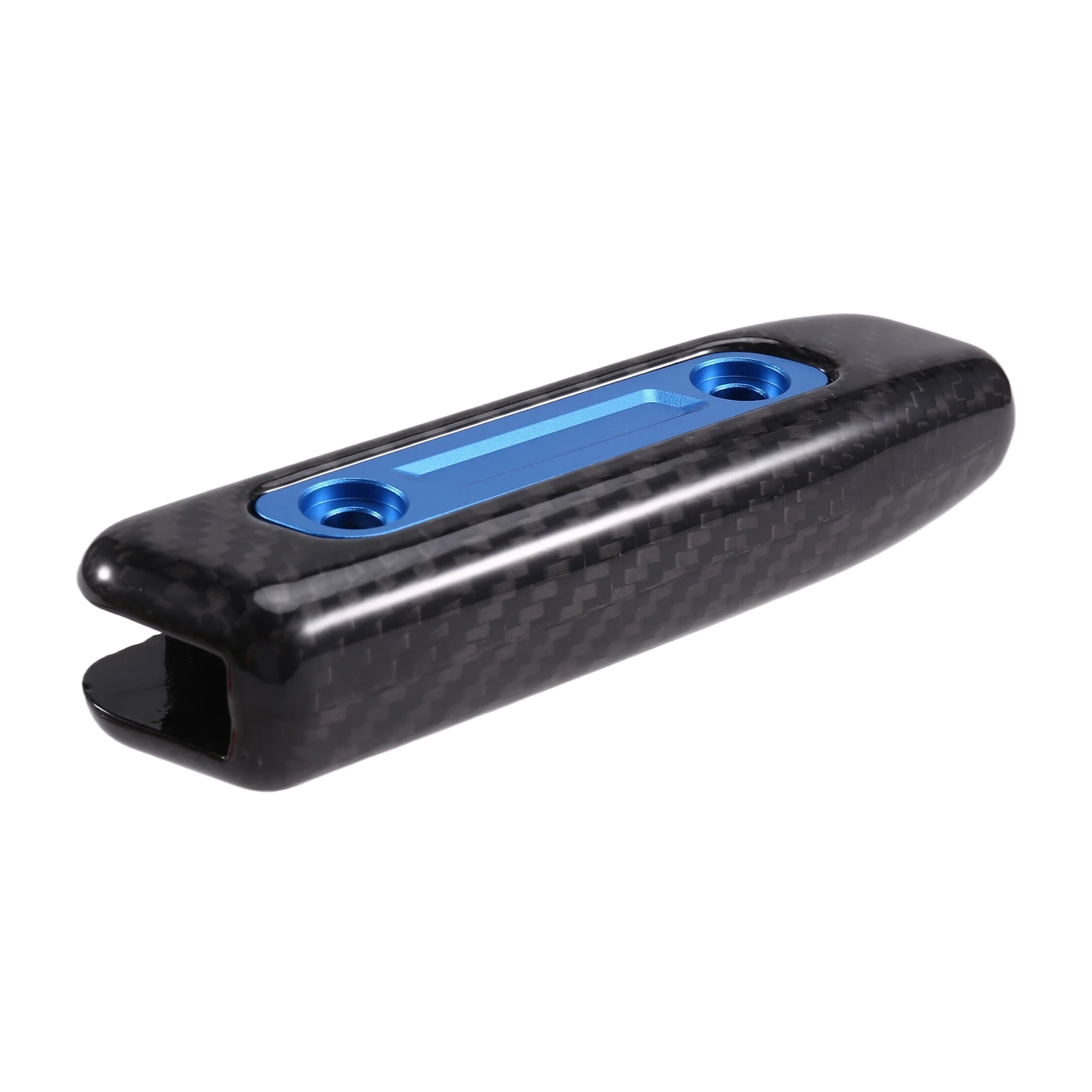 

AS57-Real Hard Carbon Fiber Trim Cover Car Handbrake Grip For Ford Mustang GT Dark Horse Ecoboost 2024 2025 2026