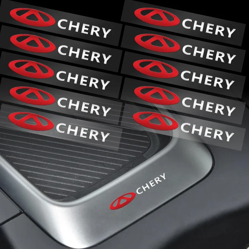 

Car Interior Badge Sticker Steering Wheel Dashboard Decal For CHERY BLOSSOM FLOWER TIGGO 3 4 5 7 PRO 8 Tengo Fulwin 2