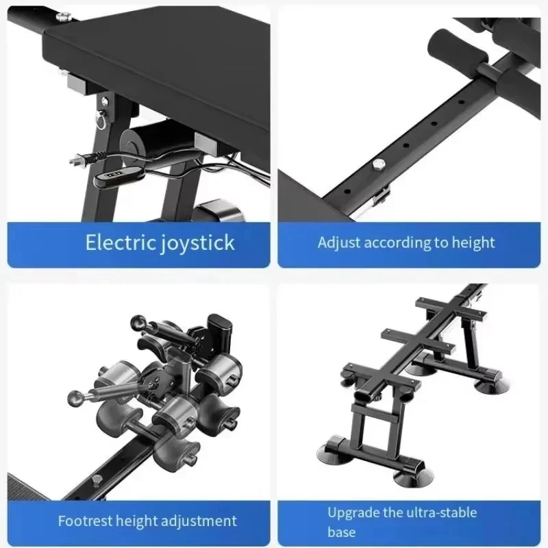 Electric Cervical Lumbar Traction Machine Home Fitness Back Pain Relief Leg Stretching Device for Neck And Back Support