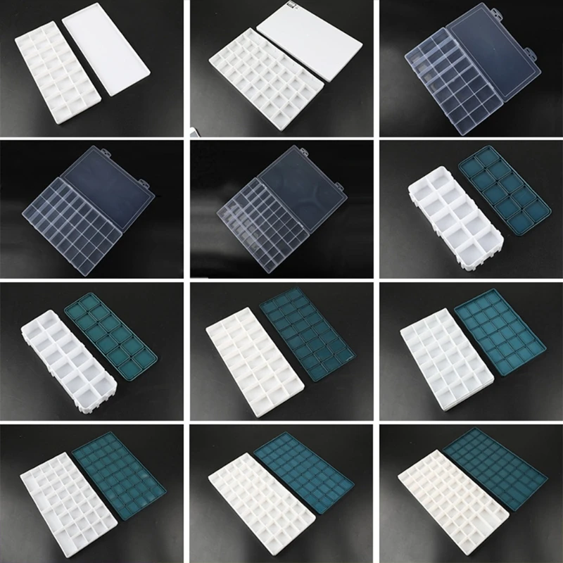 ศิลปิน Oil Paint Saver กล่องภาพวาดถาดสำหรับสีน้ำอะคริลิค Dropship