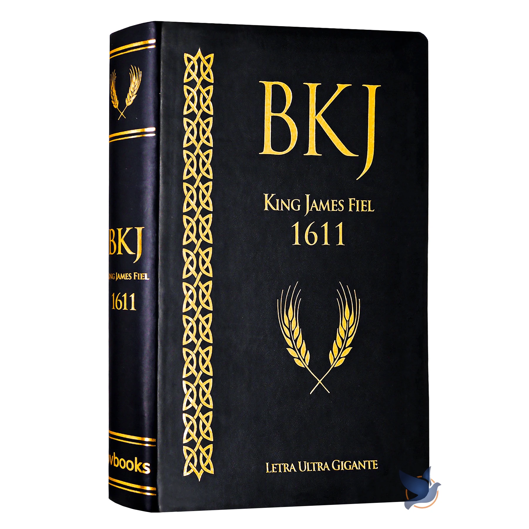 King James Lt Ultragigant Bible-Super Luxury Case | Black