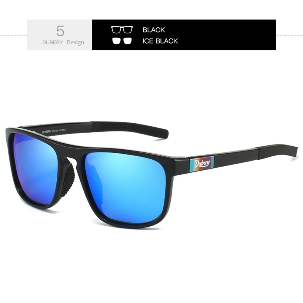 DUBERY 578 Full Rim Polarized Sunglasses 6