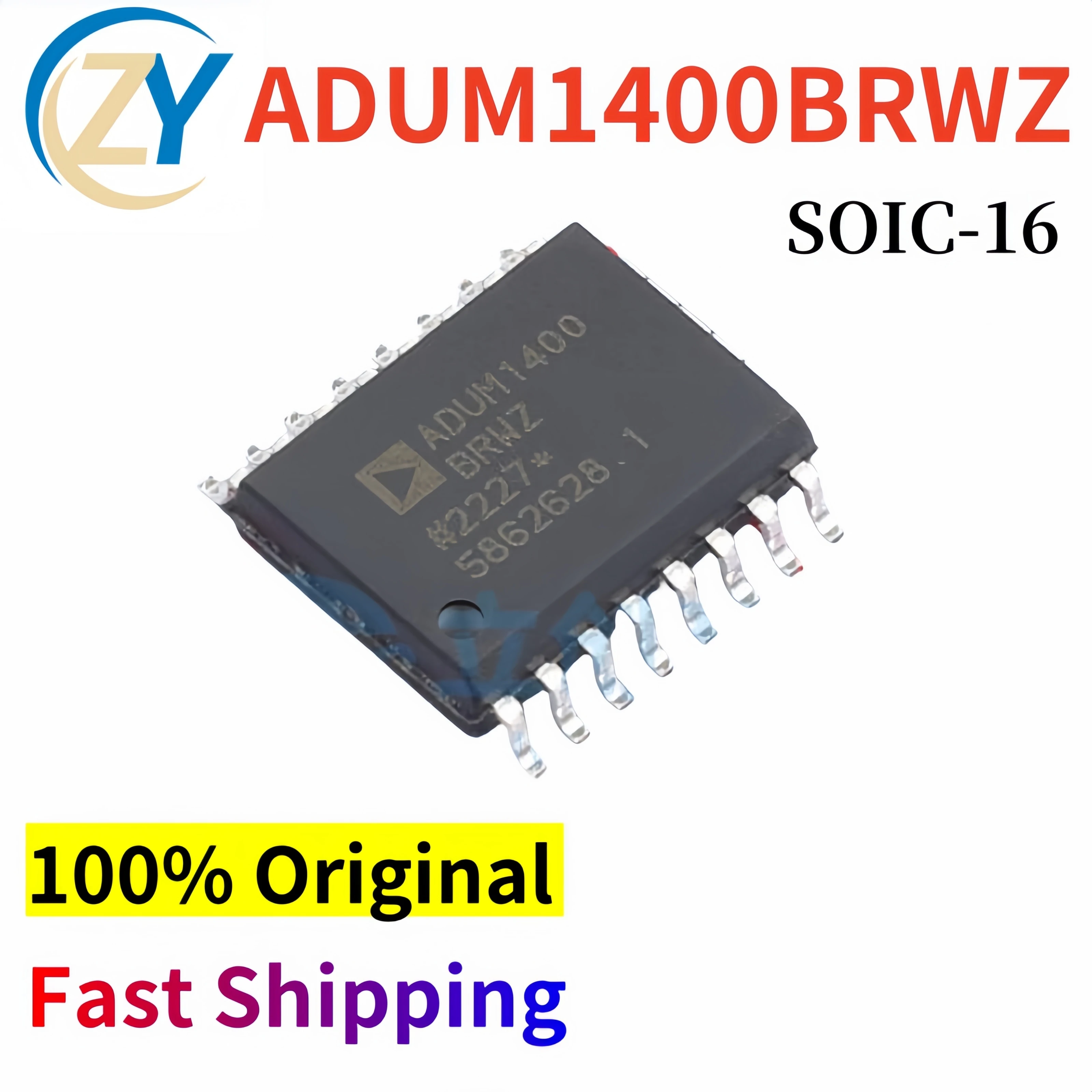 (2pcs) ADUM1400BRWZ-RL Interface ICs ADUM1400BRWZ 10Mb/s ADUM1400 SOIC-16 100% Original & In Stock