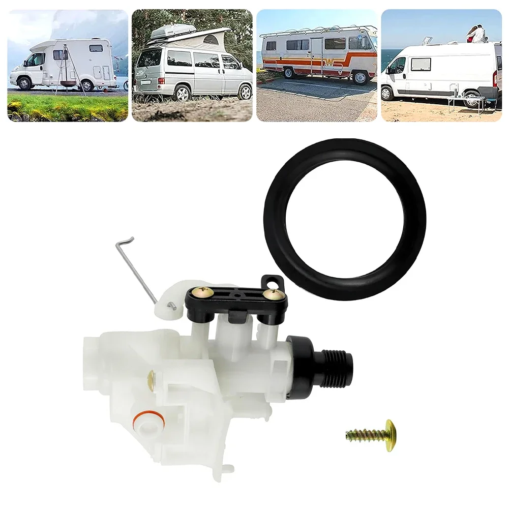

Bathroom Supplies Toilet Water Valve For Bathroom Repair No Deformation Quick Installation Reliable Performance For RV Toilets