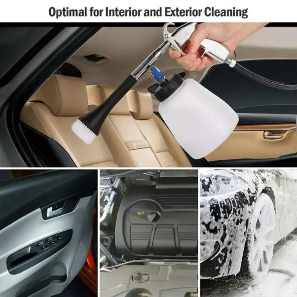 Lightweight Design High-pressure Foam Tool Powerful Cleaning Versatile Application Multi-function Foam Tool White Color