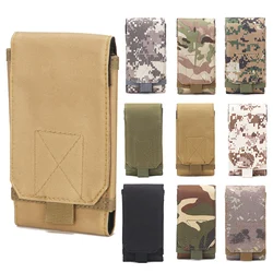 6 Inch Cell Phone Pouch Waist Bag Molle Outdoor Universal Running Mobile Phone Case Bag Camping Hunting Accessories Pouch