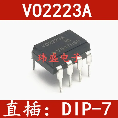 

Твердотельное реле VO2223 DIP-7 VO2223A, 10 шт.