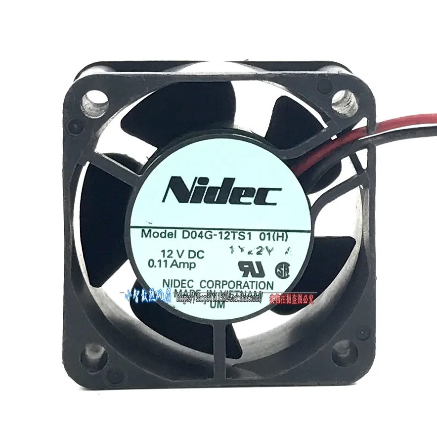 

ORIGINAL D04G-12TS1 12V 0.11A 4020 40*40*20mm NEW COOLING FAN RADIATOR
