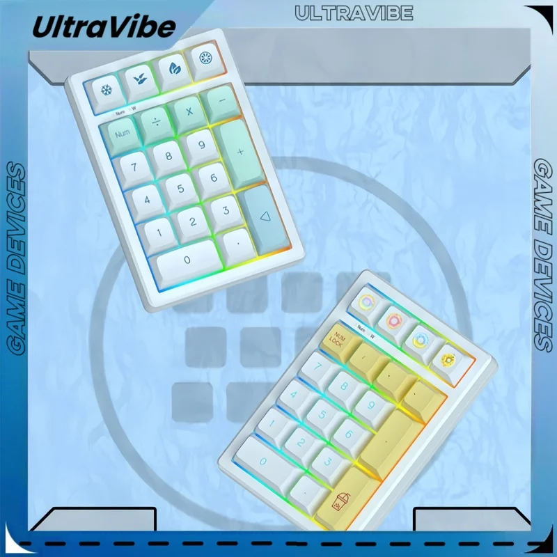 

Keycool K21 Max Беспроводная трехрежимная механическая клавиатура 21-клавишный ноутбук Bluetooth Цифровая клавиатура Бухгалтерские финансы