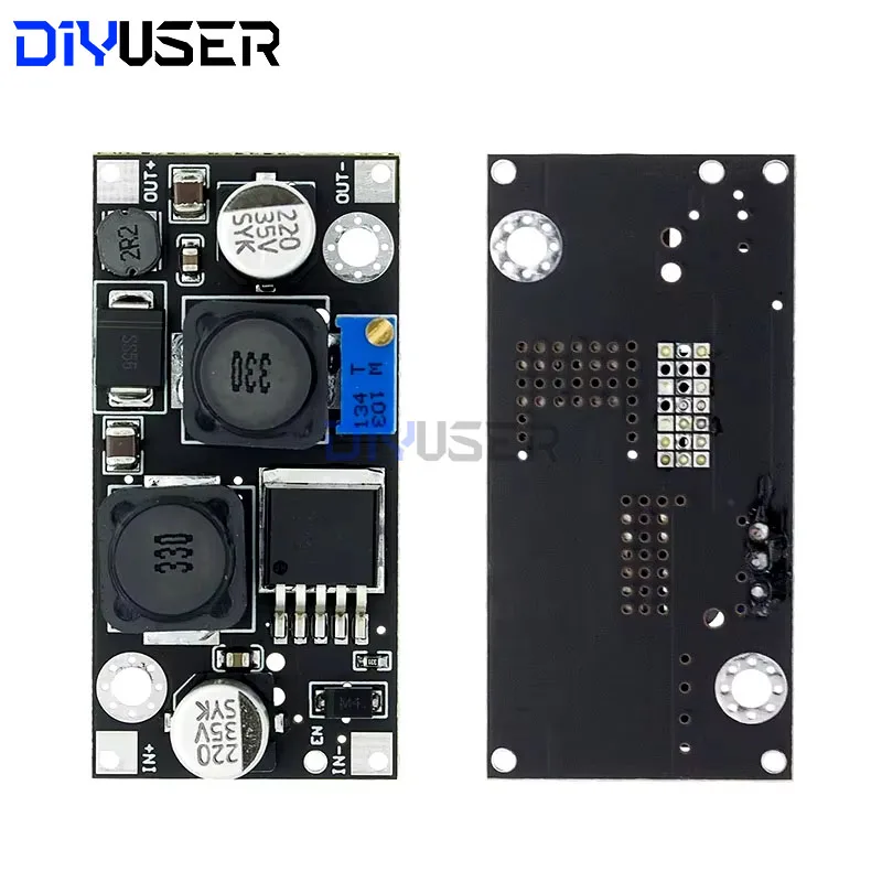 DIYUSER XL6019 (XL6009 upgrade)  20W 5-32V to 1.3-35V Automatic step-up step-down Dc-Dc Adjustable Converter Power Supply Module