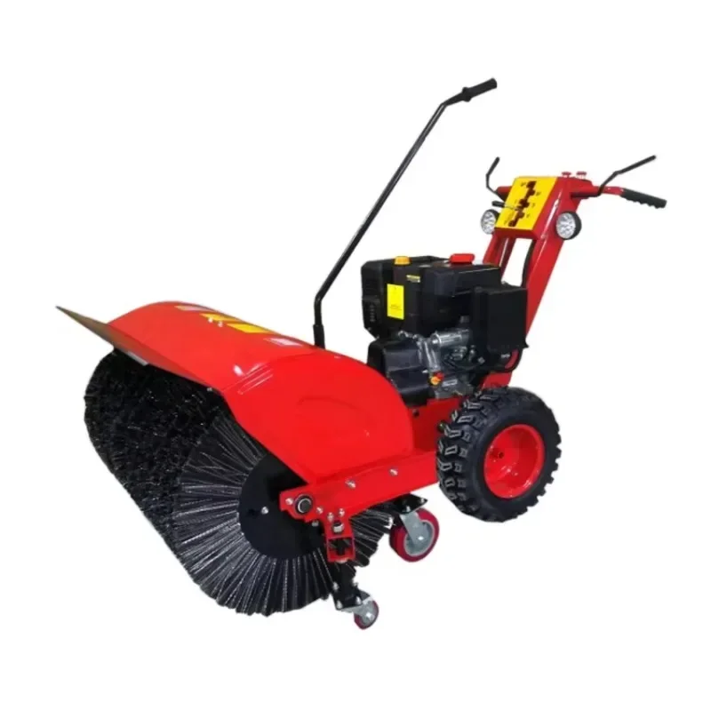 Multifunctional Snow Removal Sweeper With 80cm Working Width Brush Mini Popular Street Sweeper Snow Sweeper Machine For Sal