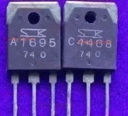 20 piezas originales de desmontaje 【10 piezas A1695 + 10 piezas C4468】 2SA1695 2SC4468 A1695