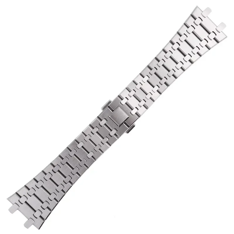 904 Solid Stainless Steel Watchband For AP 15400 15703 AP ROYAL OAK Audemars Piguet Royal Oak Watch Strap 21mm 26mm Men Bracelet