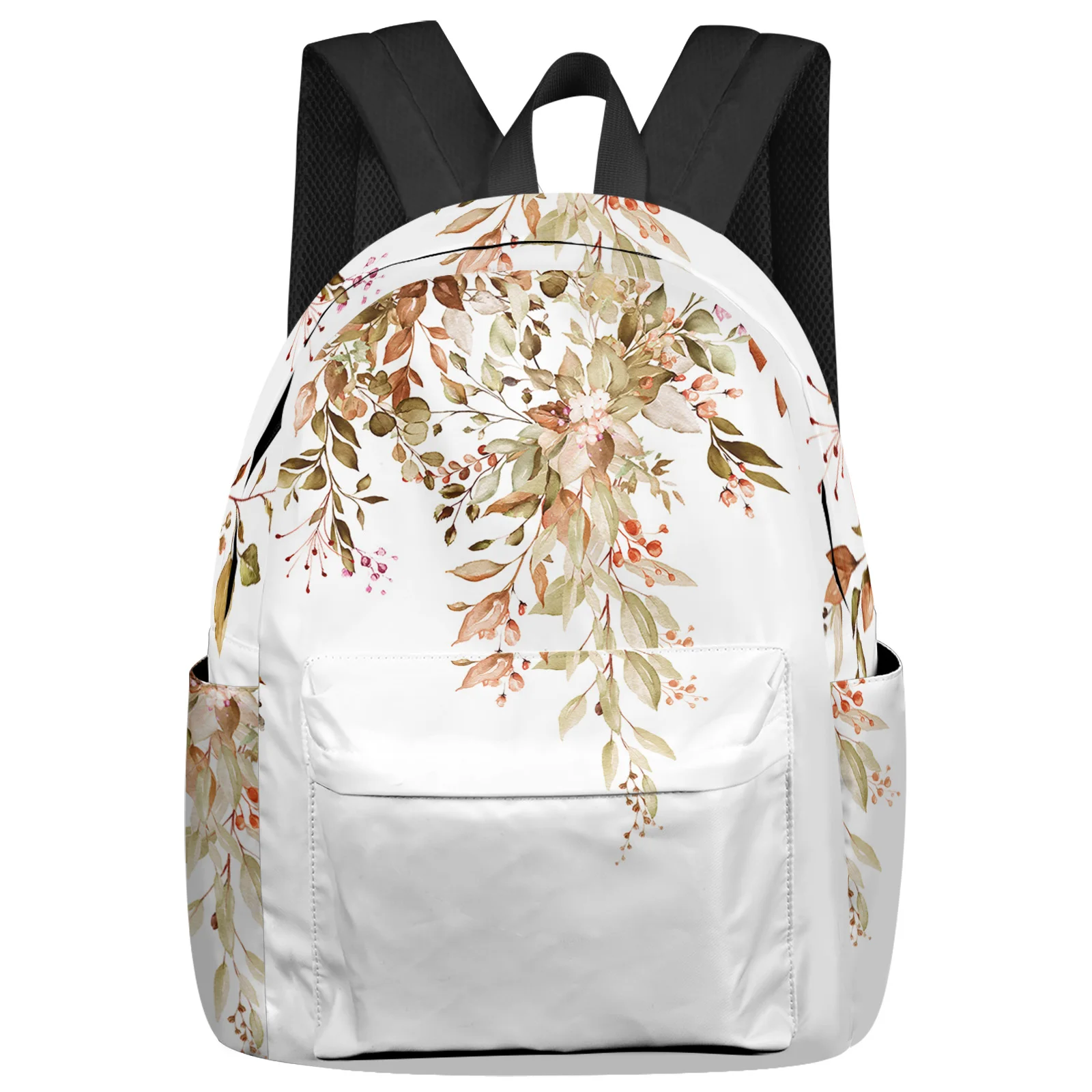 Thanksgiving Fall Plants Farm Leaves Backpack School Bags For Teenager Girls Bookbag Men Backbag Shoulder Bag Laptop Mochila