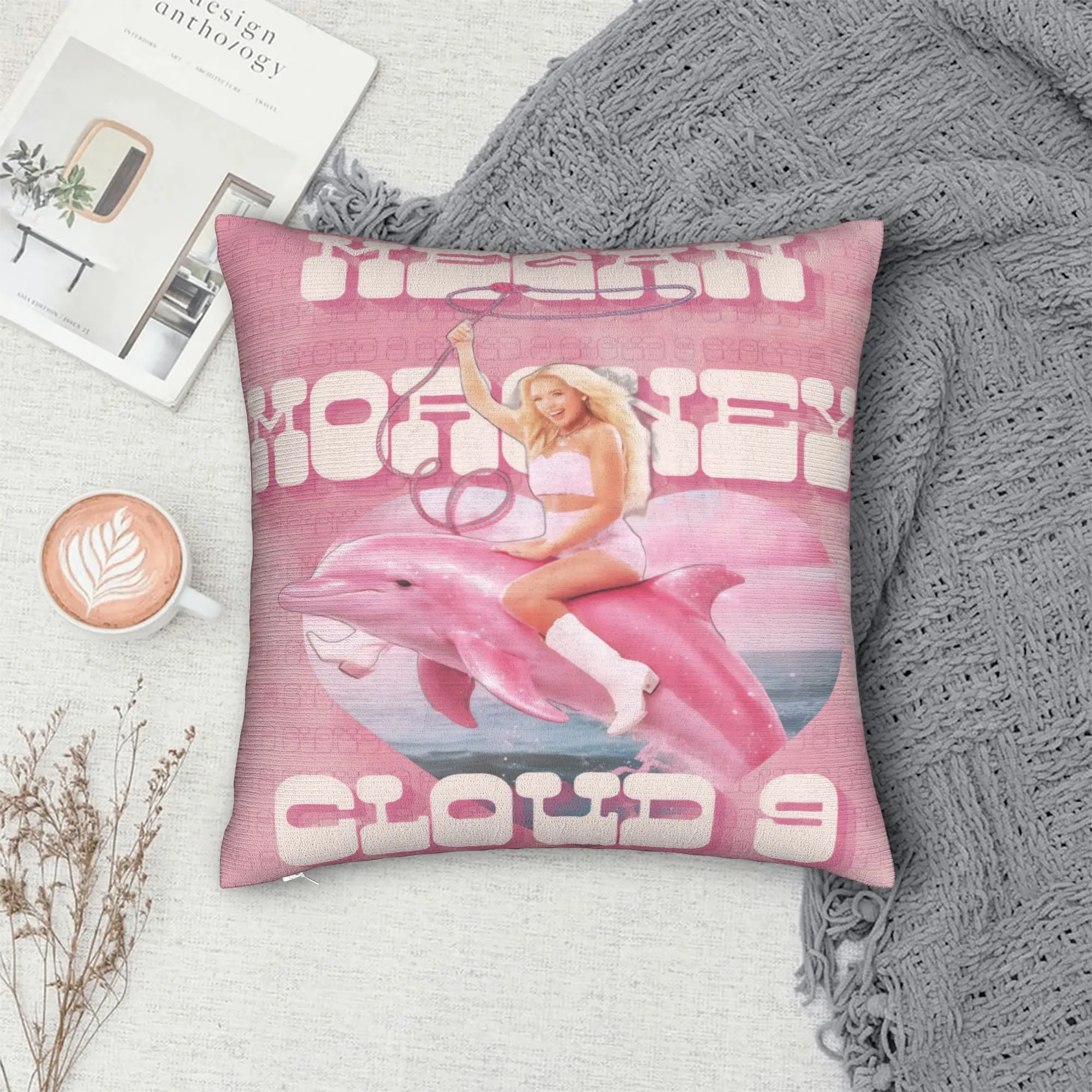 Pillow Case Office Megan Moroney Singer Cloud 9 Album Comfy  Pillow Cover For Sofa Home Decoration Novelty Pillowcases
