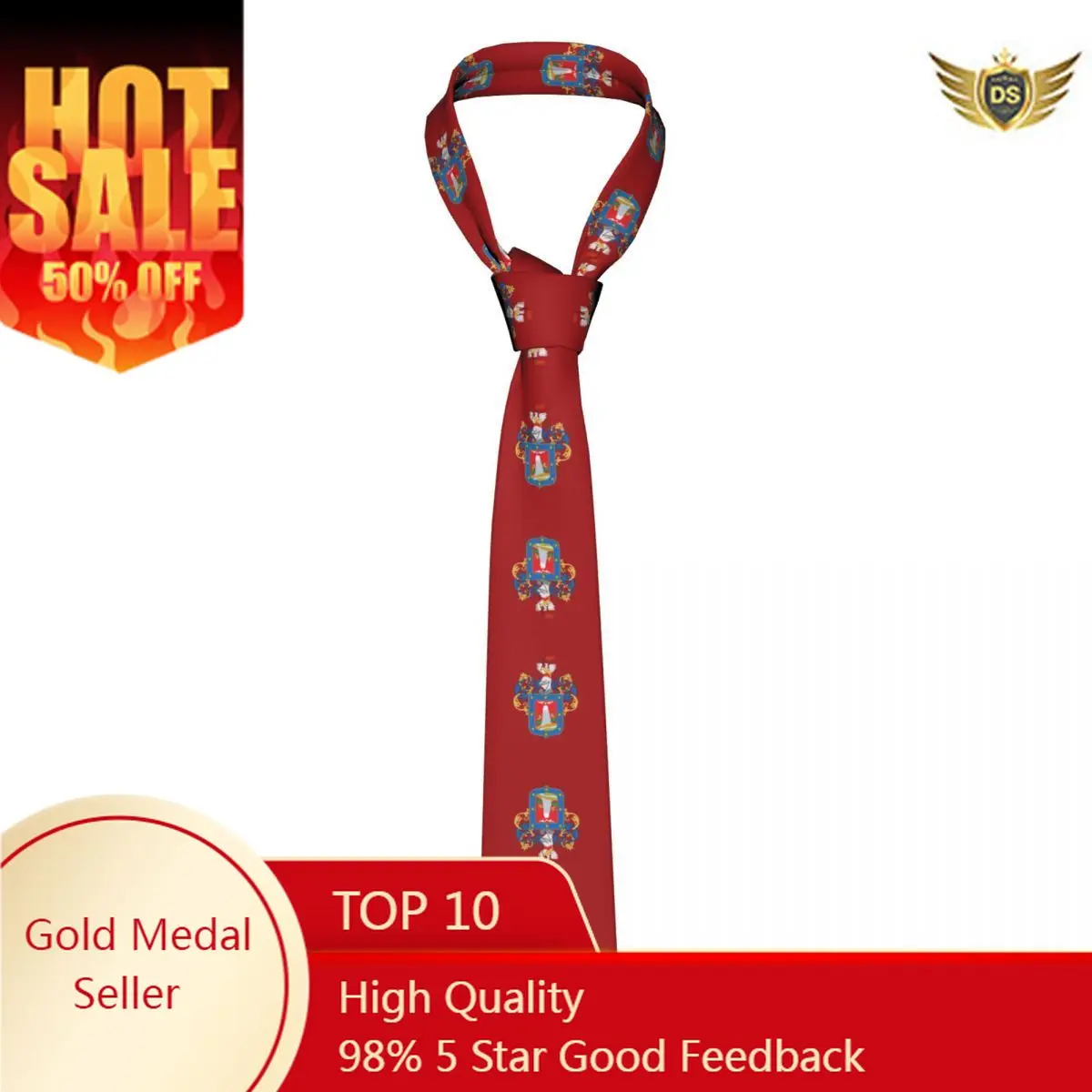 Bandera De Arequipa Tie For Men Women Necktie Tie Clothing Accessories