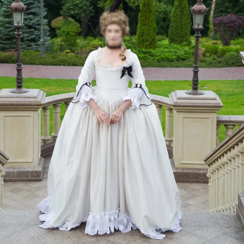 

18th Century Wedding Costume French Rococo Marie Antoinette Baroque Ball Gown Renaissance Georgian Gothic Noble Princess Dress